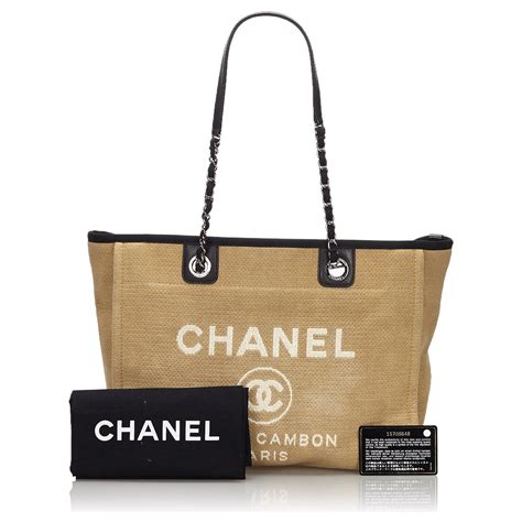 sac cabas chanel deauville|chanel sac boutique.